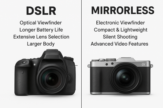 DSLR vs Mirrorless: Which Camera Should You Buy in 2025?