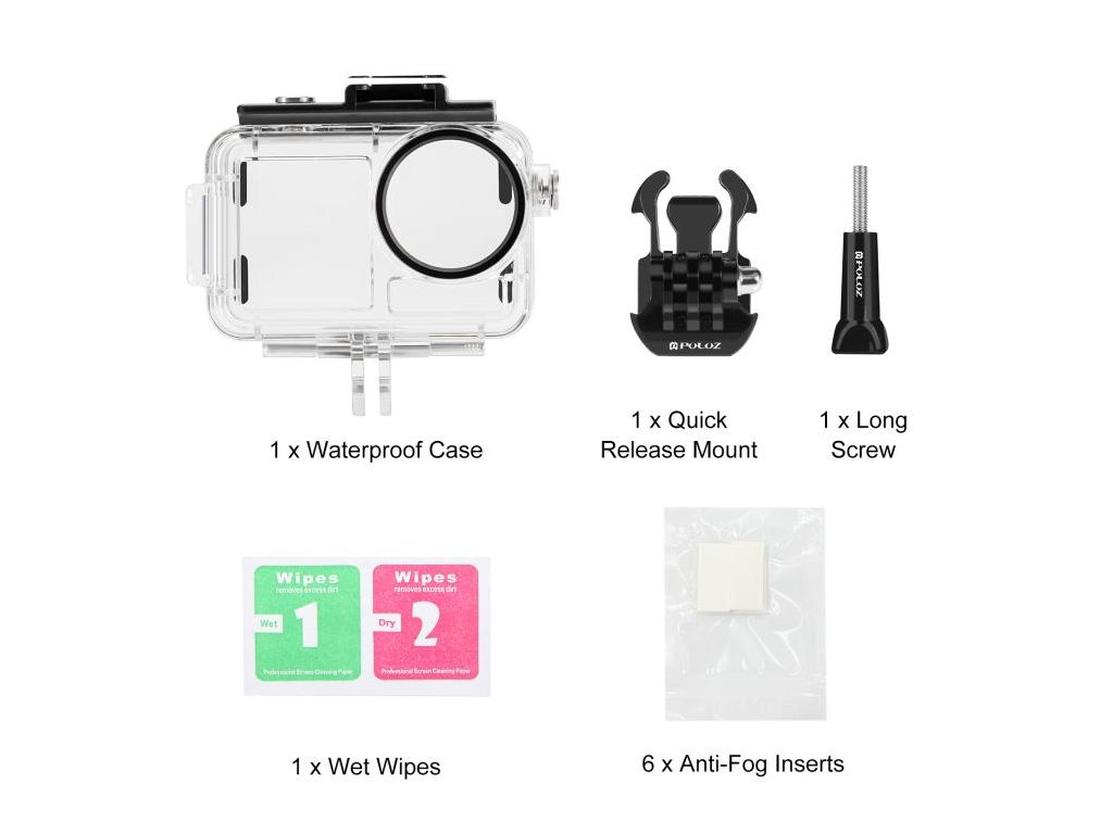 Waterproof Case for DJI Action 3/4/5 pro