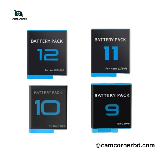 1800 mAh Go Pro Battery for 9/10/11/12