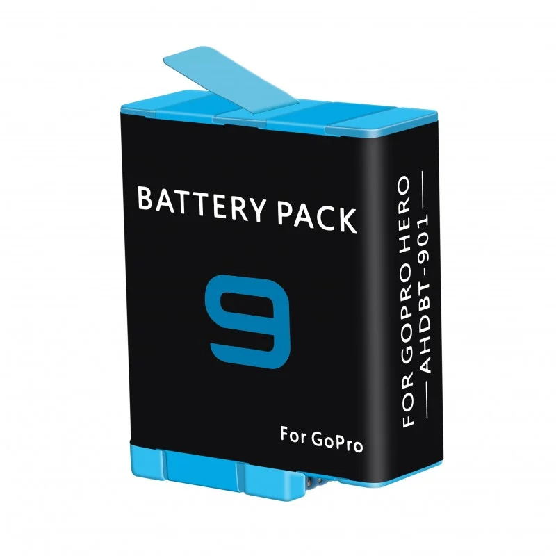 1800 mAh Go Pro Battery for 9/10/11/12