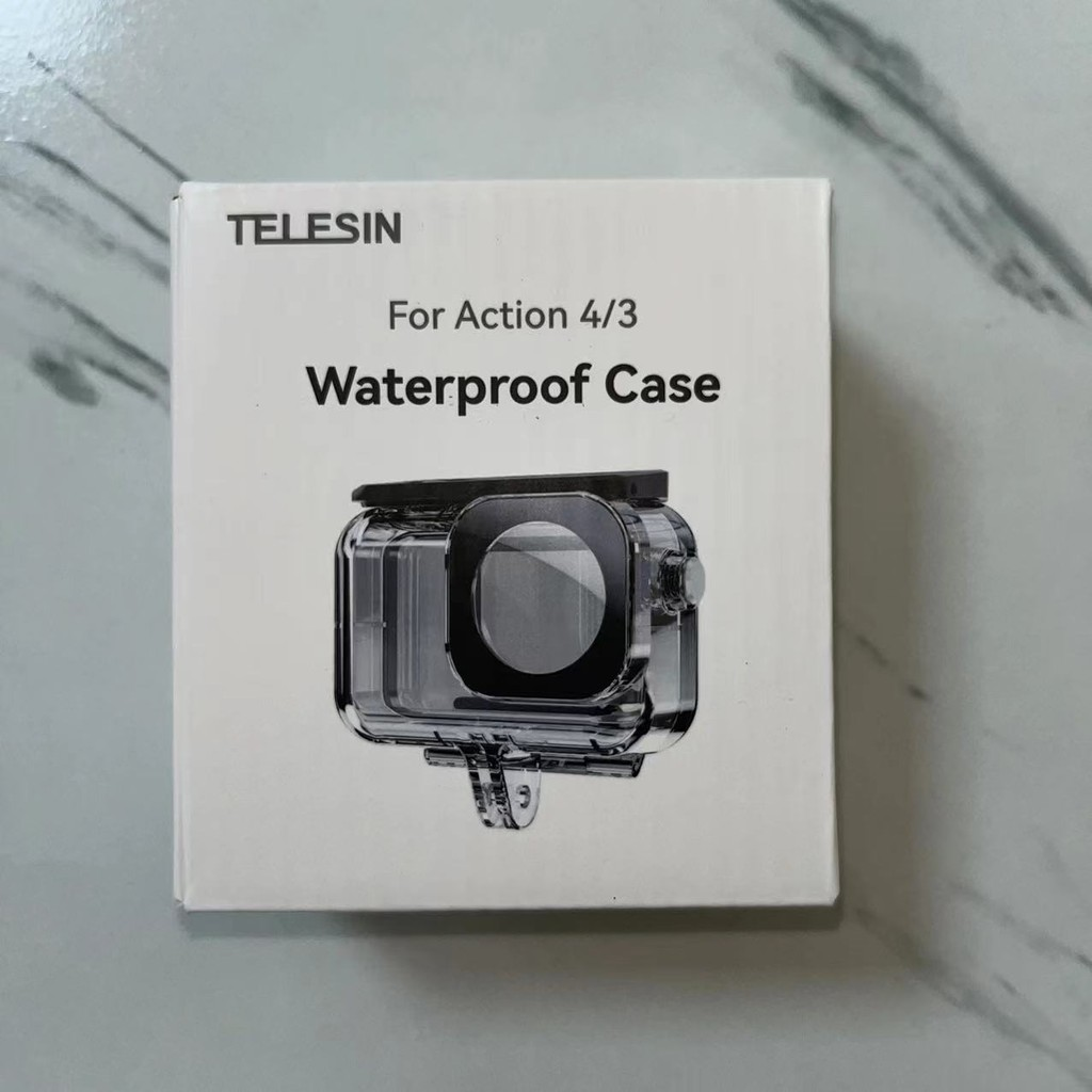 TELESIN Waterproof Case for DJI Action 5 Pro/4/3