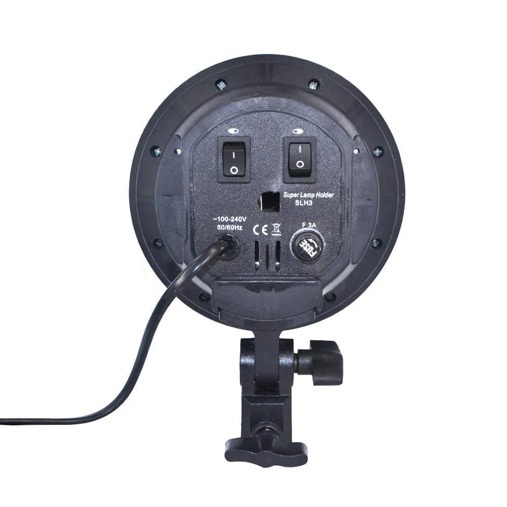 Adjustable Softbox with 4-Socket E27 Lamp Holder & Light Stand