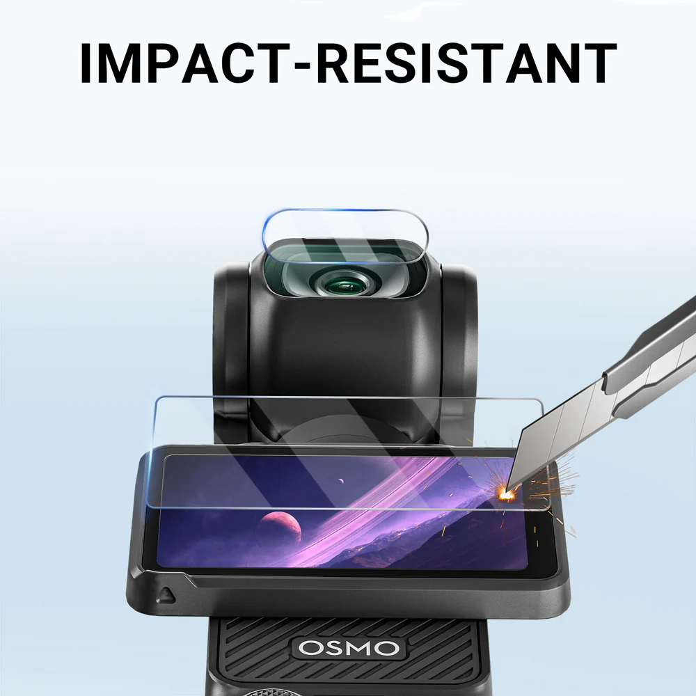 DJI OSMO pocket 3 lens protective film mirror HD tempered glass film