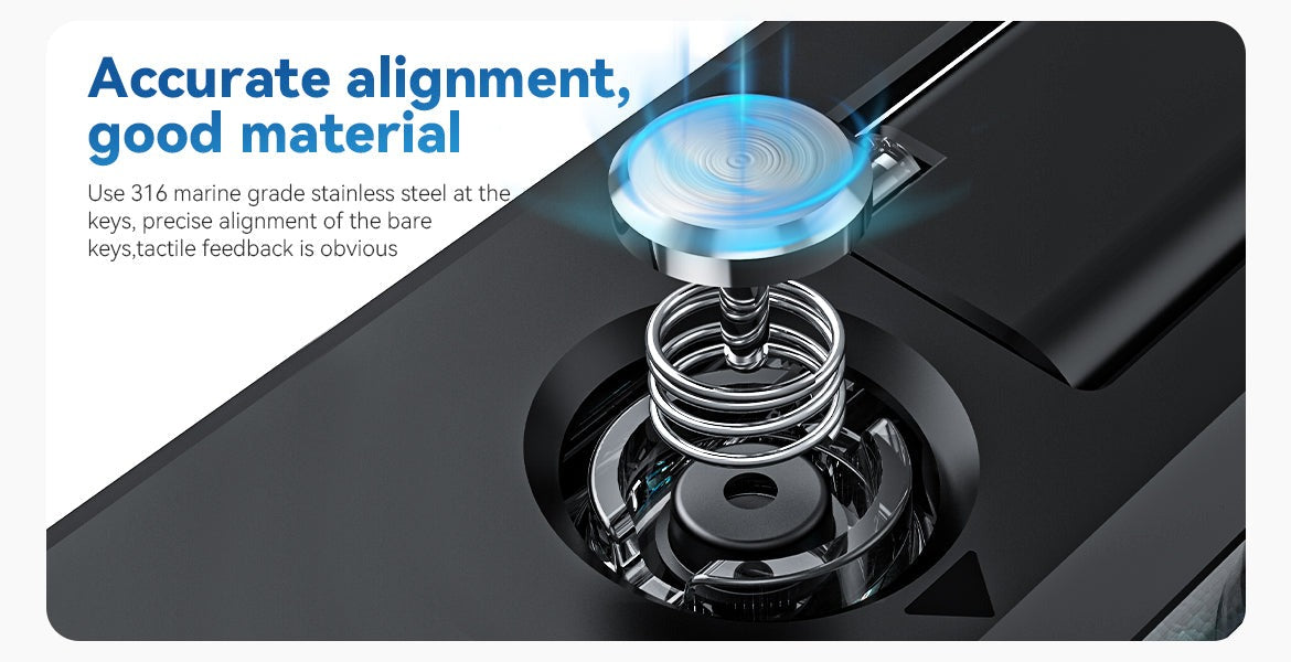 TELESIN Waterproof Case for DJI Action 5 Pro/4/3